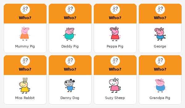 Peppa Pig Characters