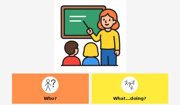 People who help us action words