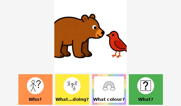 Brown bear, brown bear what do you see?