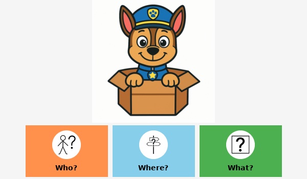 Where is Chase? In or On?