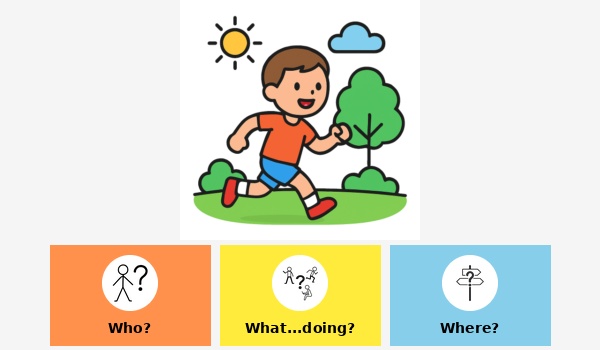 What are the children doing?