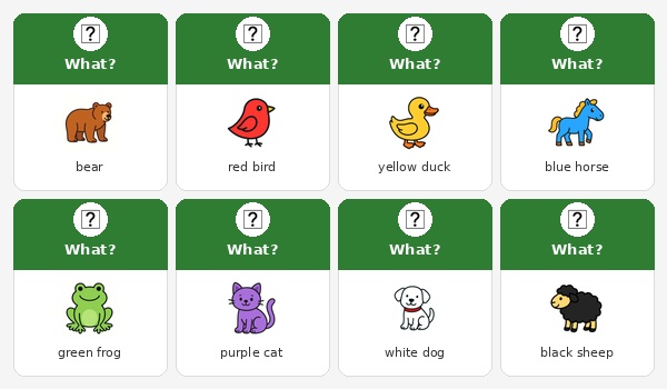 Brown Bear Brown Bear What do you see- animals