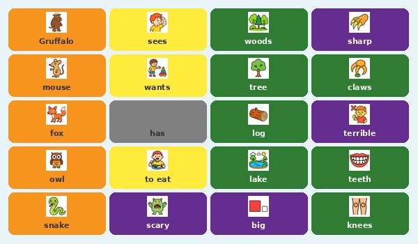 The Gruffalo ALD board