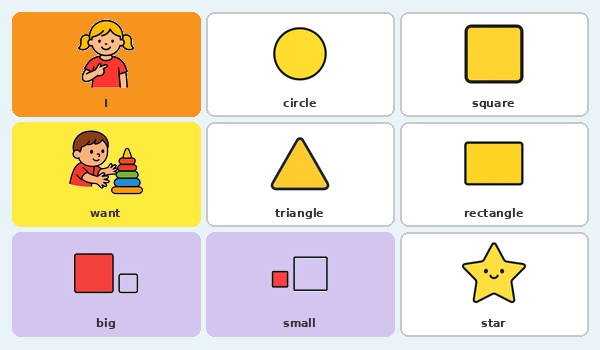 Shapes and sizes