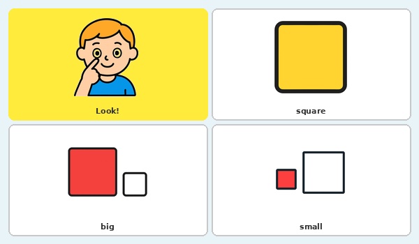 Square: big and small