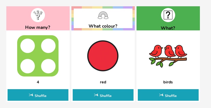 How many, what colour?