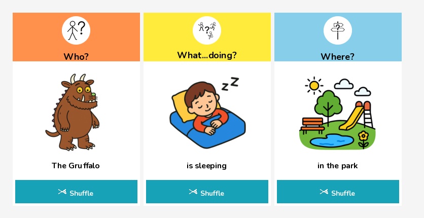 The Gruffalo Sentences