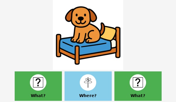 In, on or next to- Animal Prepositions