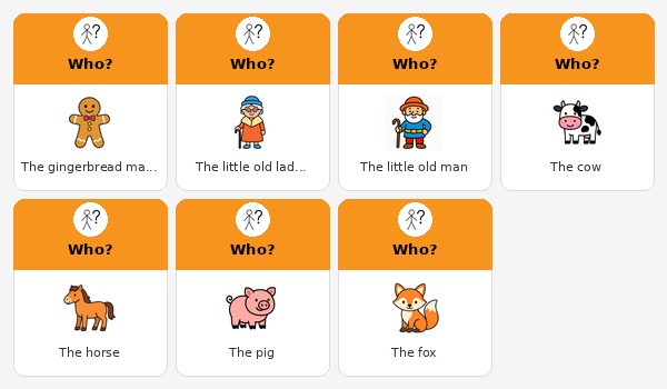 The Gingerbread Man Characters