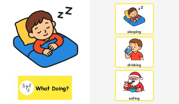 Eating, sleeping, drinking