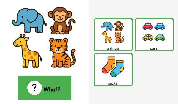A is for- alphabet vocabulary game