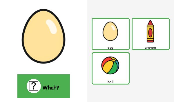 E is for- alphabet vocabulary game