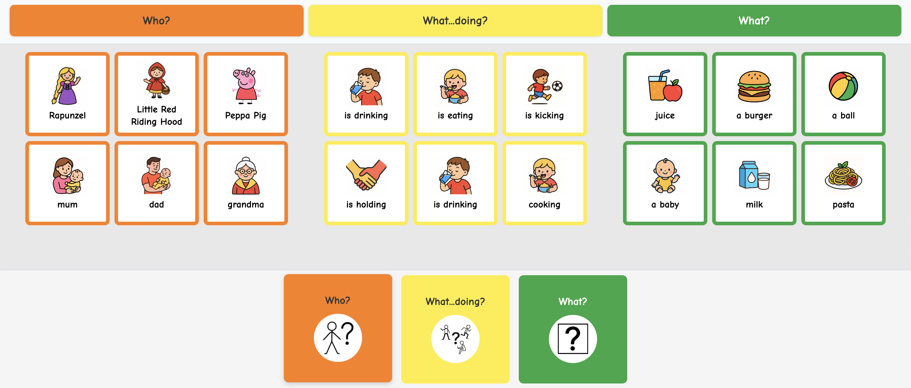 Multi-symbol Sentence Builder Preview